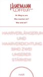 Mobile Screenshot of coiffeur-hanemann.de